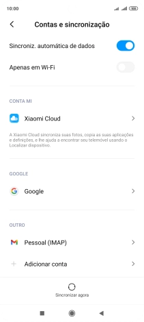 Prima a tecla de início para terminar e voltar ao ecrã inicial.