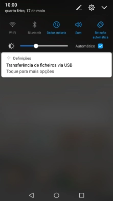 Prima o ícone de ligações.