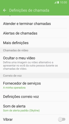 Prima Definições correio voz.