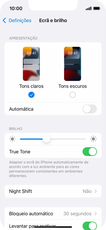 Prima Tons escuros.
