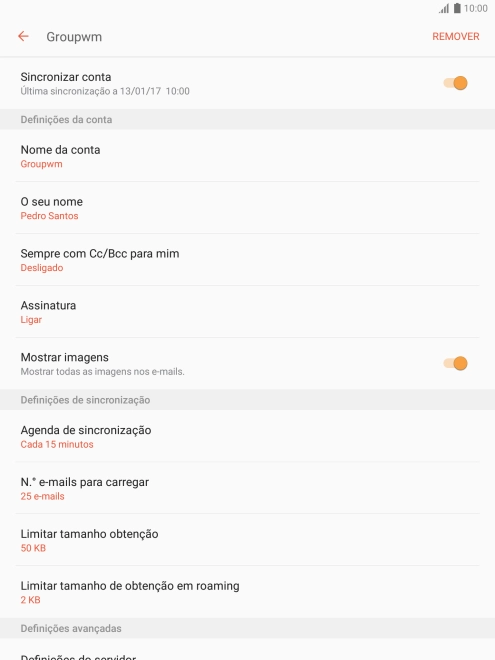 Prima a tecla de início para terminar e voltar ao ecrã inicial.