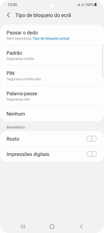 Prima Impressões digitais.