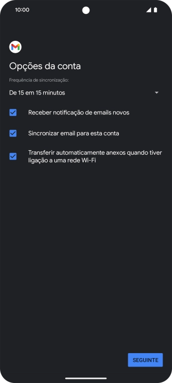 Prima a lista suspensa sob 