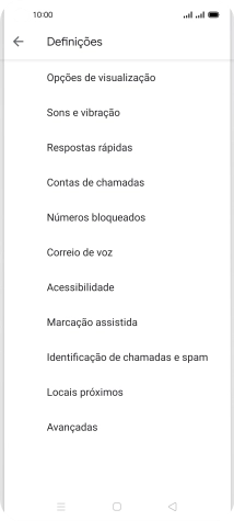 Prima Contas de chamadas.