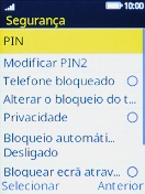 Escolha PIN.