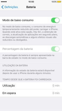 Prima a tecla de início para terminar e voltar ao ecrã inicial.