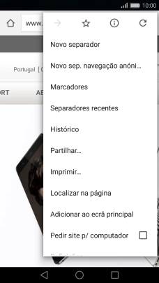 Prima a estrela.