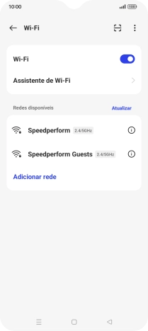 Prima Assistente de Wi-Fi.