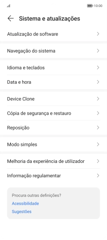 Prima Data e hora.