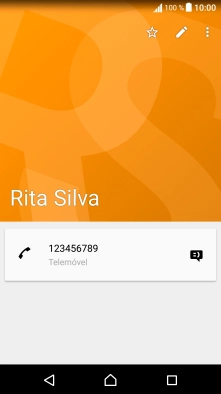 Prima a tecla de início para terminar e voltar ao ecrã inicial.