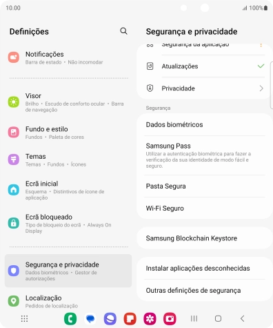 Prima Outras definições de segurança.