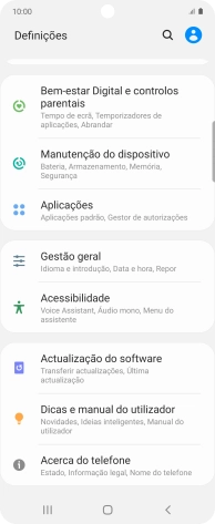 Prima Actualização do software.