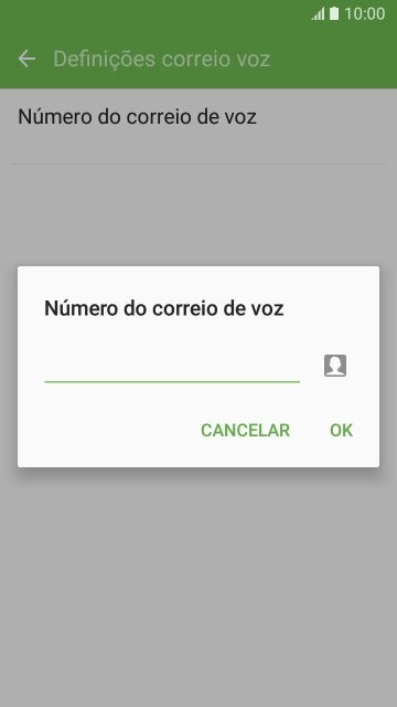 Introduza 123 e prima OK.