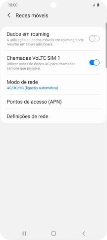 Prima Pontos de acesso (APN).