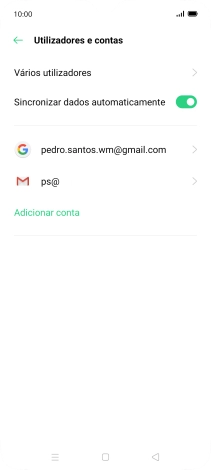 Prima a tecla de início para terminar e voltar ao ecrã inicial.