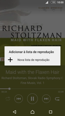 Prima Nova lista de reprodução.
