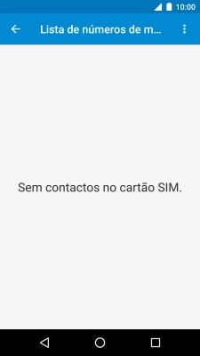 Prima o ícone de menu.