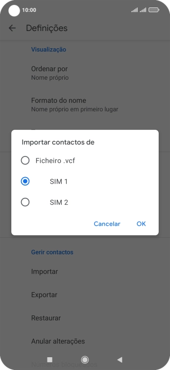 Prima OK.