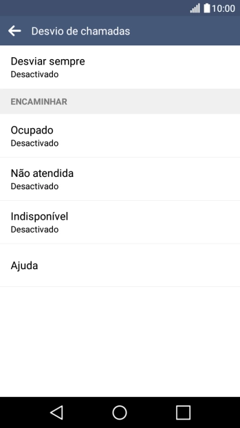 Prima a tecla de início para terminar e voltar ao ecrã inicial.
