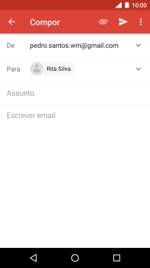 Prima Assunto e introduza o assunto pretendido.