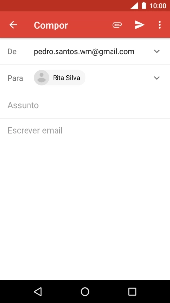 Prima Assunto e introduza o assunto pretendido.