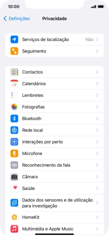 Prima Serviços de localização.