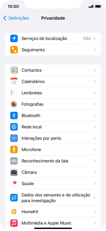 Prima Serviços de localização.