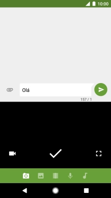 Prima o ícone de imagem.