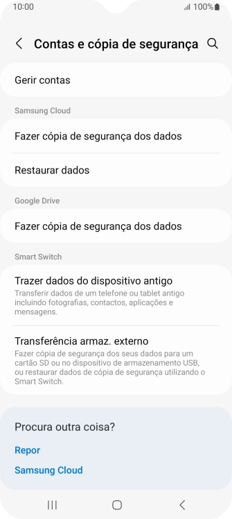 Prima Gerir contas.