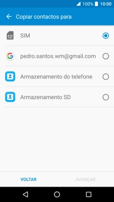 Prima AVANÇAR.