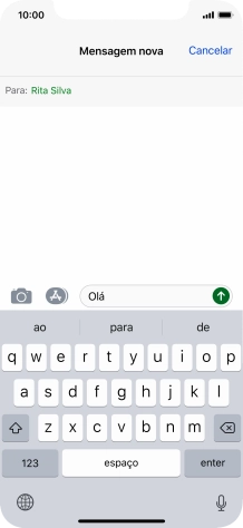 Prima o ícone de apps.