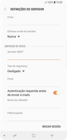 Prima a lista suspensa sob 