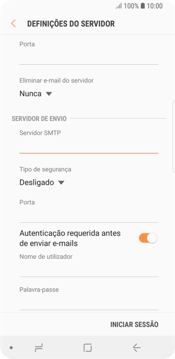 Prima a lista suspensa sob 