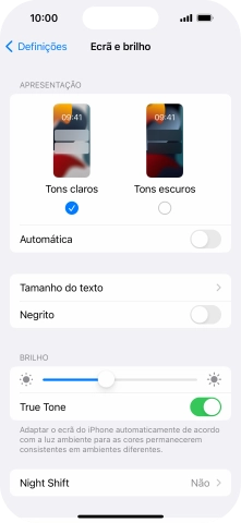 Prima Tons escuros.