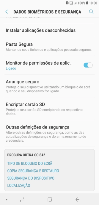 Prima Outras definições de segurança.