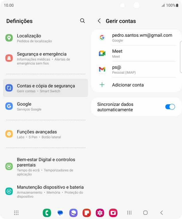 Prima o indicador junto a 