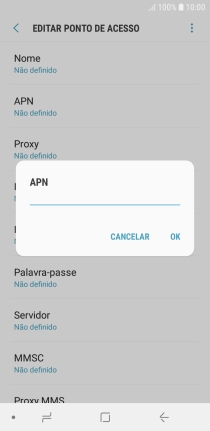 Introduza net2.vodafone.pt e prima OK.