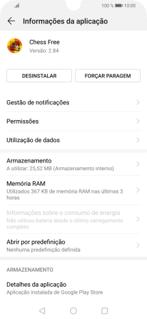 Prima Gestão de notificações.