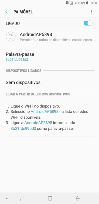 Prima a tecla de início para terminar e voltar ao ecrã inicial.