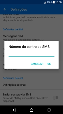 Introduza +351911616161 e prima OK.