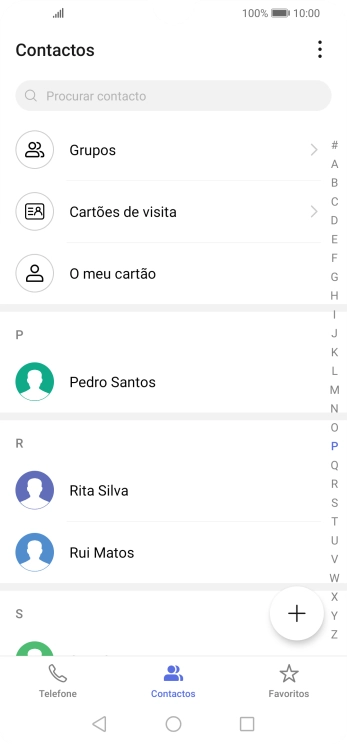 Prima new contact icon.