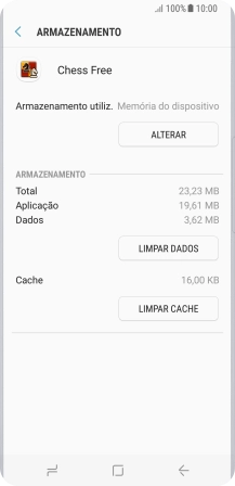 Prima LIMPAR CACHE.