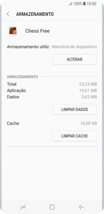 Prima LIMPAR CACHE.