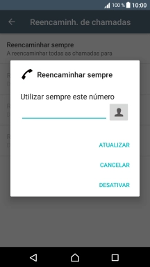 Prima DESATIVAR.