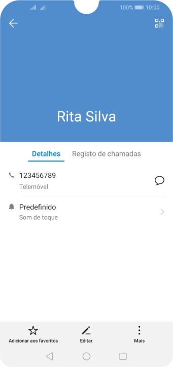 Prima a tecla de início para terminar e voltar ao ecrã inicial.