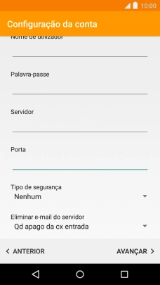Prima a lista suspensa sob 