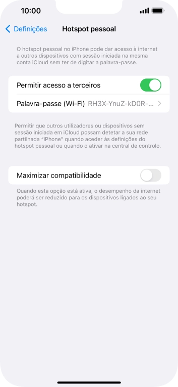 Para voltar ao ecrã inicial, deslize o dedo de baixo para cima a partir da base do ecrã.