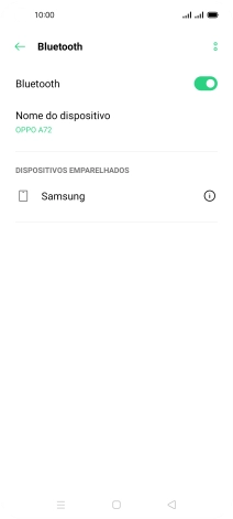 Prima a tecla de início para terminar e voltar ao ecrã inicial.