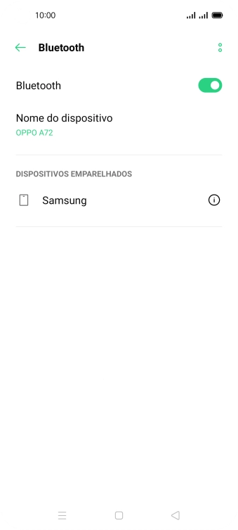 Prima a tecla de início para terminar e voltar ao ecrã inicial.
