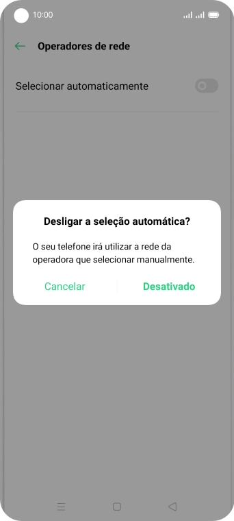 Prima Desativado.